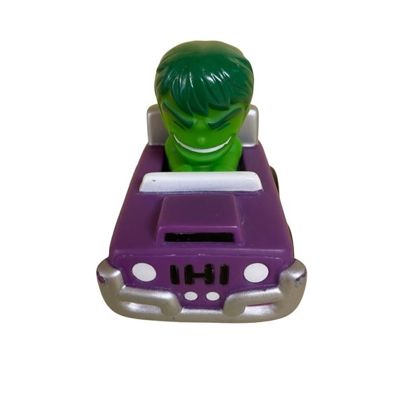 Marvel Toy Car Incredible Hulk Preschool Soft Vehicle 3 Yrs Up Toys Action - Picture 1 of 10